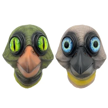 Yeni Büyük Göz Kuş Canavar Maskesi Sevimli Hayvan Lateks Cadılar Bayramı Maskeleri Karnaval Parti Korku Komik Alien Cosplay Kostüm Partisi Sahne