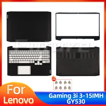 Yeni Lenovo IdeaPad Oyun 3 15IMH05 15ARH05 LCD Arka Kapak Çerçeve Palmrest alt Kılıf kapağı AP1JM000100 Konut Kapak Siyah