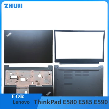 Yeni Lenovo ThinkPad E580 E585 E590 Alt Taban Kapak Küçük Harf Lcd arka kapak Kabuk Çerçeve Palmrest üst üst Konut 01LW421