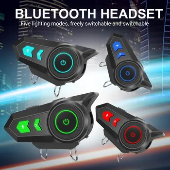 Yeni Motosiklet Kask Kulaklık Evrensel İnterkom Moto Bluetooth Gürültü Azaltma Su Geçirmez Navigasyon Moto Kulaklık İnterkom