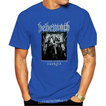 Yeni Otantik BEHEMOTH Ecclesia Diabolica Amerika Turu T-Shirt S-3XL 2021