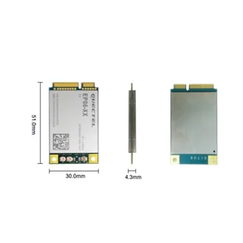 Yeni Quectel EP06-A EP06-E Cips 4G LTE Cat 6 EP06 300mbps Mini PCIe modülü WE826 WG3526 WG1608 endüstriyel yönlendirici Akıllı ev
