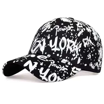 Yeni Siyah Barok beyzbol şapkası Erkekler ve Kadınlar Hip Hop Moda Moda kart kapağı Yaz Doruğa Kap Güneş C65