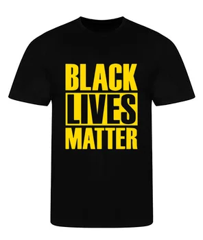 Yeni T-Shirt - Siyah Lives Matter-Irkçılığa Hayır Deyin Protesto Siyasi Inspired T