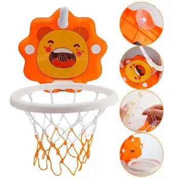 Yeni yürümeye başlayan çocuklar basketbol potası Kapalı Oyuncaklar Ayarlanabilir Katlanabilir Mini basketbol potası Oyuncak Basketbol Toddlers Çocuk Boys Gi L6Q1