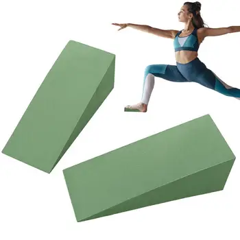 Yoga Kama Streç Eğimli Panoları EVA Yoga Kama Blokları Squat Eğimli Kurulu Ayak Streç Gücü Egzersiz Pilates Eğimli Kurulu