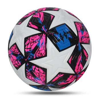 Yüksek Kaliteli Futbol Topu Boyutu 5 PU Malzeme Dikişsiz Topları Gençler Yetişkinler Açık Spor Maç Eğitim Futbol futbol balon