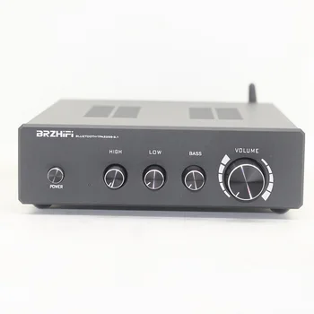Çift TPA3255 HIFI Ateş Yüksek Güç 2.1 Kanal Ateş Bluetooth 5.0 güç amplifikatörü Stereo 600W Subwoofer 600W