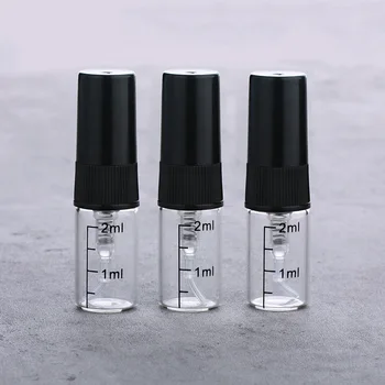Çok fonksiyonlu Parfüm Cam Sprey Şişesi 2ml 3ml 5ml 10ml Şeffaf Mini Parfüm dağıtım Şişesi Bölünmüş Şişe Makyaj Aracı