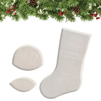 Çorap Kapitone Şablonları Noel Çorap DIY Şablonları Hafif Ev Dikiş Araçları Placemats Levhalar hediye keseleri