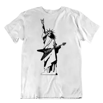 Özgürlük Ve Müzikal Barış T-Shirt Müzik Sanat Tshirt Komik Tee Özel Serin Tasarım uzun kollu