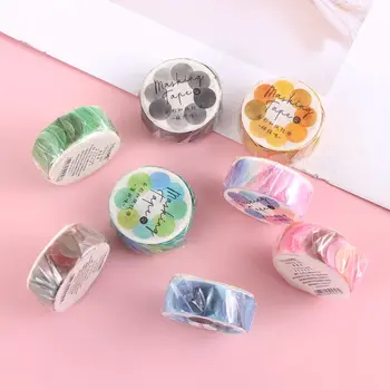 Şeker Kırtasiye Scrapbooking Sticker Maskeleme Bandı Yapışkan Kağıt Meyve Bandı Şekilli Washi Bant